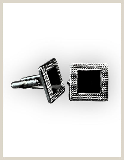 men’s cufflinks for French cuff shirts | Dignity | front view