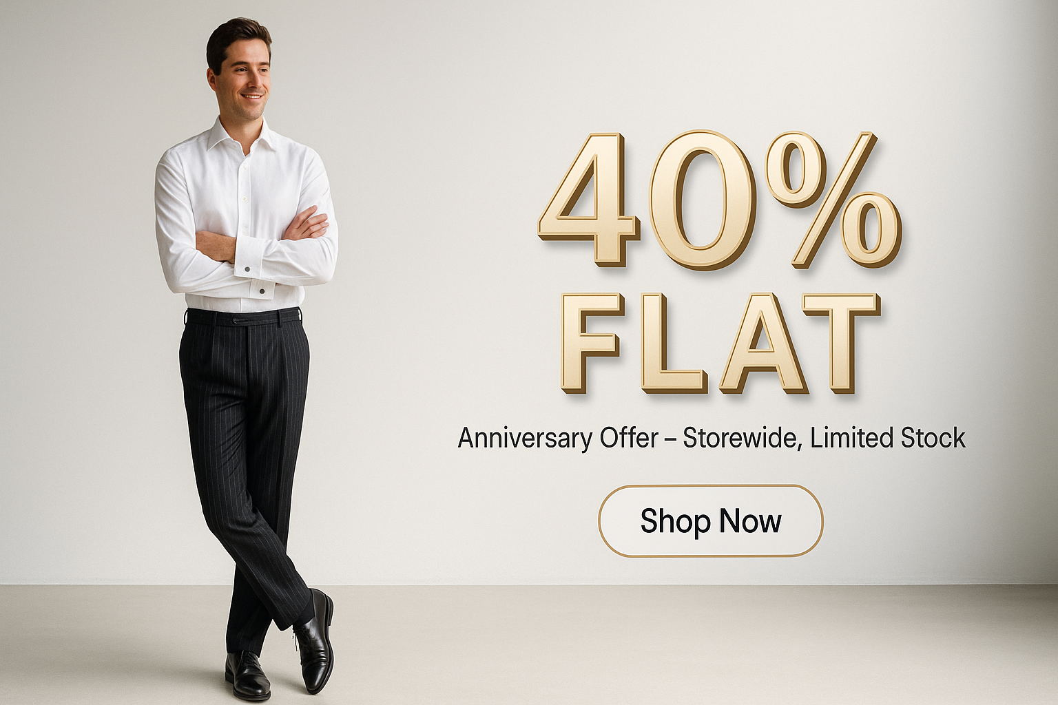 please replace the model i dont like him -plus shift him to the left